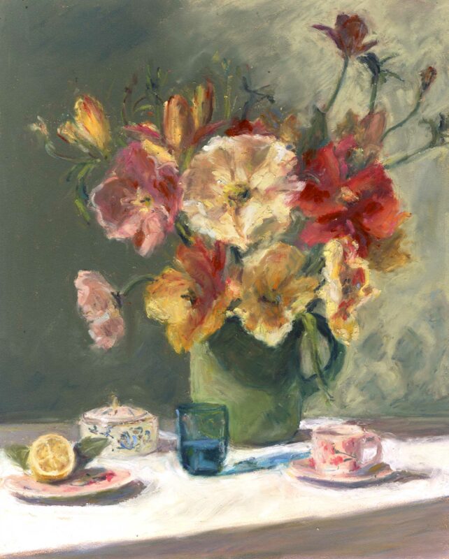 Still life with flowers