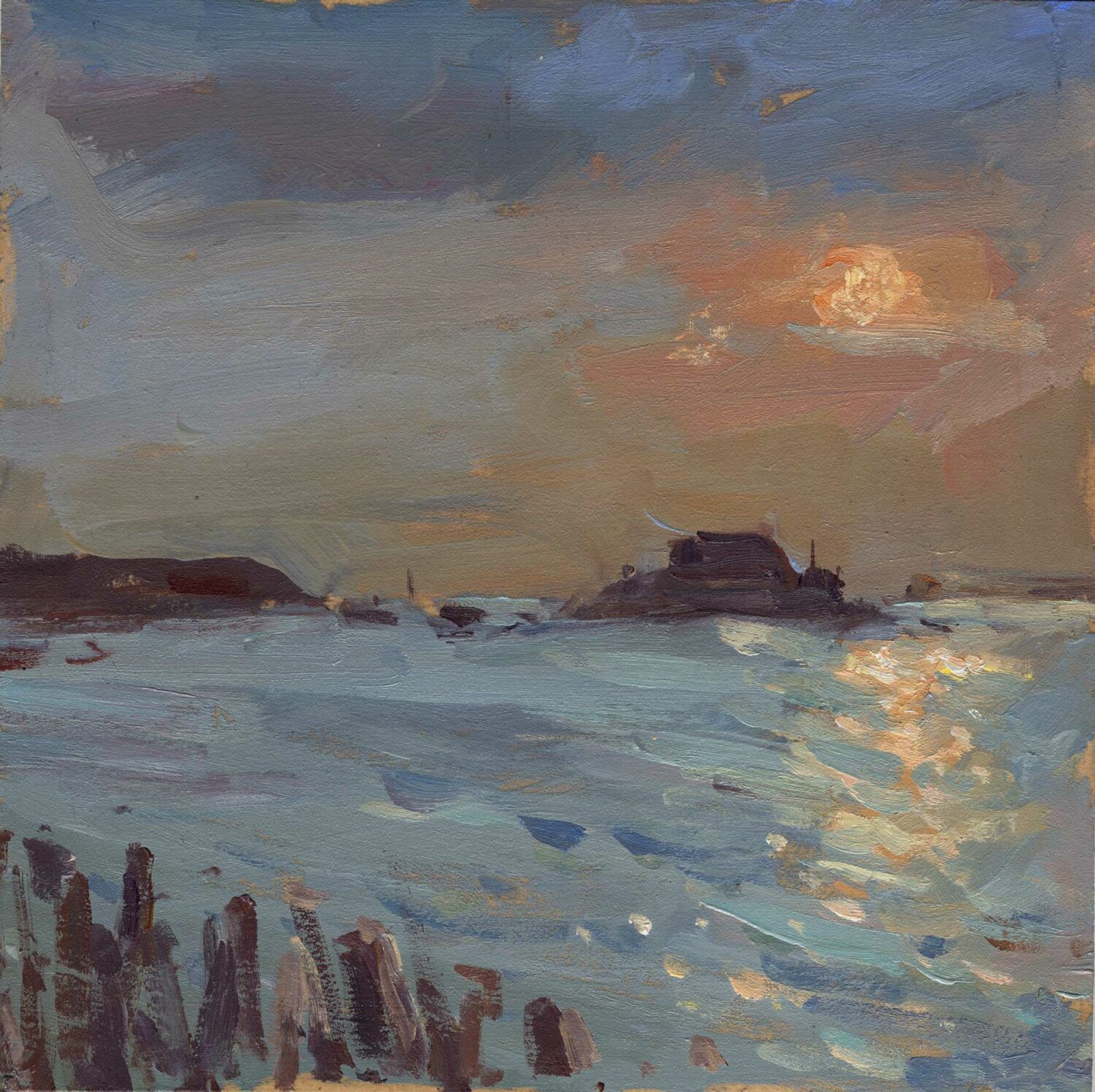 Saint-Malo, sunset