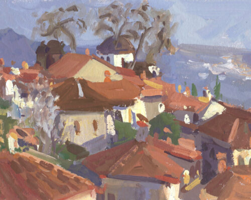 Palaios Panteleimonas sunrise